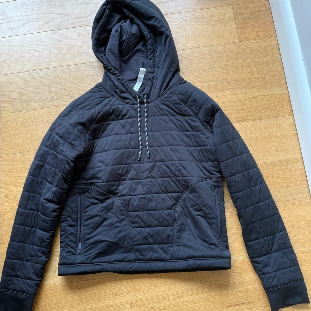 Lululemon Athletica Black Quilted Jacket
